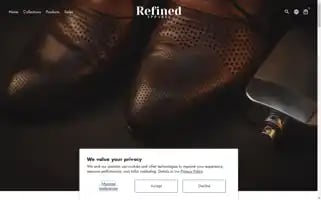 Refinedapparel.net Screenshot 2024-05-03 17:08:11