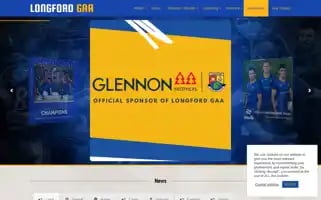 Longfordgaa.ie Screenshot 2024-07-04 09:42:16
