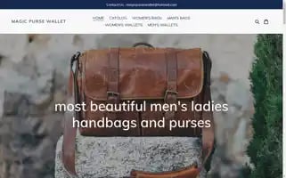 Magicpursewallet.myshopify.com Screenshot 2024-04-16 16:04:17