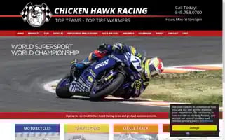 Chickenhawkracing.com Screenshot 2024-06-30 10:43:42