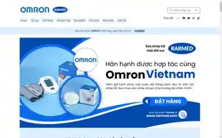 Omronhealthcare.com.vn Screenshot 2024-06-26 09:45:54