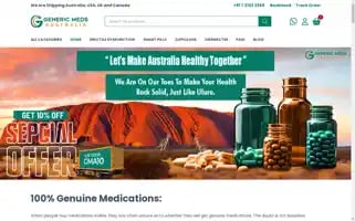 Genericmedsaustralia.com Screenshot 2024-06-16 08:22:10