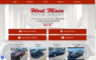 Westmainautos.com Screenshot 2024-07-04 15:40:28