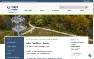 Ledgeviewnaturecenter.org Screenshot 2024-05-12 17:22:57