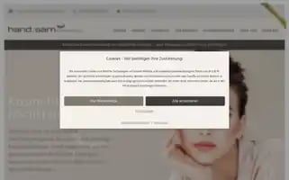Kosmetikstudio-handsam.de Screenshot 2024-06-15 05:51:24