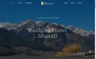 Radhikahotelmanali.com Screenshot 2024-04-15 14:21:55