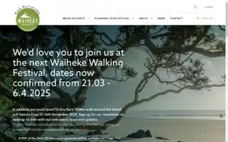 Waihekewalkingfestival.org Screenshot 2024-06-12 12:43:13