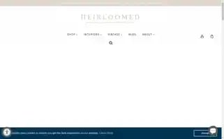 Heirloomedcollection.com Screenshot 2024-05-05 17:47:23