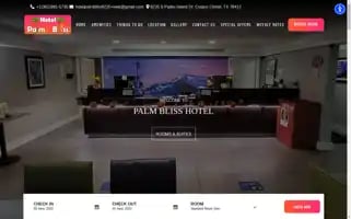 Palmblisshotelcorpuschristitx.com Screenshot 2024-04-18 18:43:44