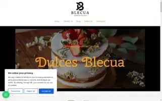 Blecuapasteleriagourmet.com Screenshot 2024-05-28 19:52:40