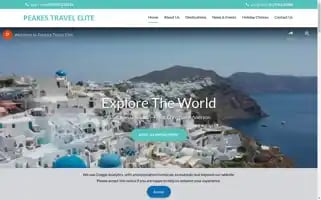 Peakestravelelite.co.uk Screenshot 2024-04-23 09:20:36