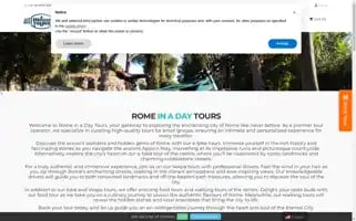 Romeinadaytours.com Screenshot 2024-04-26 19:27:54