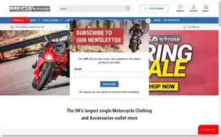 Megamotorcyclestore.co.uk Screenshot 2024-05-12 22:07:10