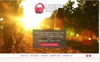 Canberrawinerytours.com Screenshot 2024-04-16 10:41:10