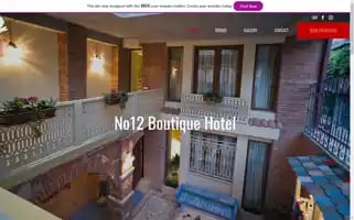 No12hotel.com Screenshot 2024-04-26 16:15:54