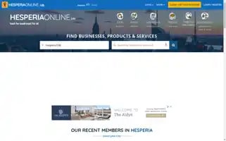 Hesperiaonline.us Screenshot 2024-07-07 05:29:09