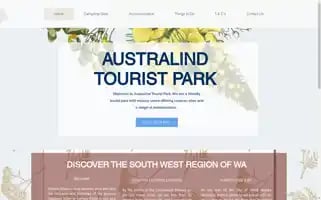 Australindtouristpark.com Screenshot 2024-04-19 12:16:54