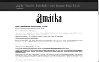 Amatka.cz Screenshot 2024-07-01 10:06:50