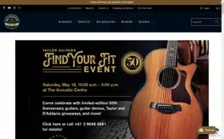 Acousticcentre.com.au Screenshot 2024-05-04 05:44:18