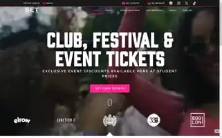 Studenteventtickets.co.uk Screenshot 2024-04-15 17:54:35