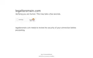 Legalloromain.com Screenshot 2024-07-02 21:29:49