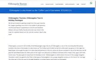 Chikmagalurtourism.co.in Screenshot 2024-04-23 09:47:44