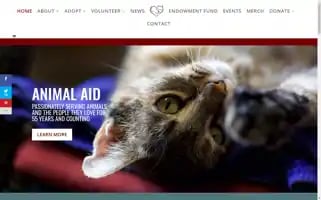 Animalaidpdx.org Screenshot 2024-05-08 13:02:49