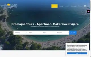 Promajna-tours.hr Screenshot 2024-04-22 13:30:29