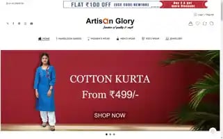 Artisanglory.com Screenshot 2024-06-12 03:48:55