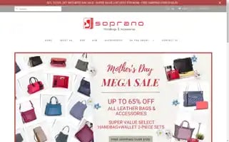 Sopranohandbags.com Screenshot 2024-05-04 07:27:30