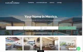 Playadelcarmenvacation.com Screenshot 2024-04-18 18:01:56
