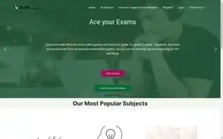 Exams-pazedi.com Screenshot 2024-05-25 07:18:38