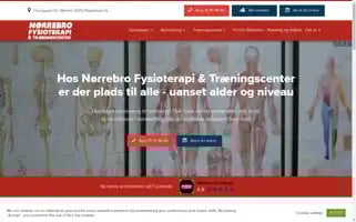 Noerrebrofysioterapi.dk Screenshot 2024-07-01 09:47:37