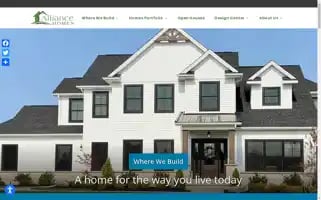 Alliancehomes.com Screenshot 2024-07-07 16:42:39