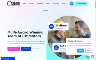 Mybuildestimate.co.uk Screenshot 2024-06-12 14:39:10