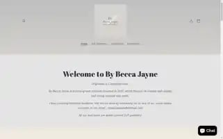 Bybeccajayne.com Screenshot 2024-04-27 11:58:29