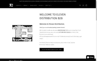 Elevendistribution.com Screenshot 2024-04-27 10:24:34