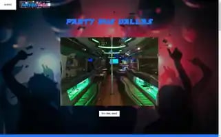 Dallaspartybuses.com Screenshot 2024-05-15 19:12:46