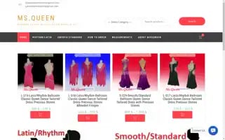 Queendancedress.com Screenshot 2024-05-24 17:22:36