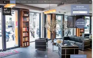 Arthoteleiffel.com Screenshot 2024-04-18 10:10:55