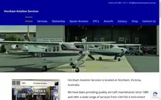 Horshamaviation.com.au Screenshot 2024-07-08 19:56:12