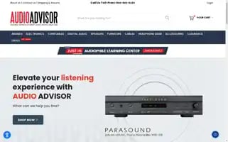 Audioadvisor.com Screenshot 2024-05-08 15:12:06