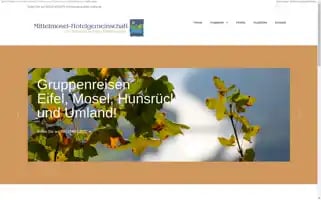 Mittelmosel-hotelgemeinschaft.de Screenshot 2024-04-14 08:45:15