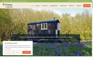 Wallopswoodglamping.co.uk Screenshot 2024-06-30 18:04:21