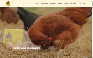 Thehappyhensfarm.com Screenshot 2024-06-12 18:26:40