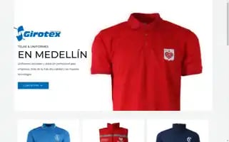 Uniformesgirotex.com Screenshot 2024-05-18 07:47:41