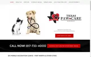 Texaspawcare.com Screenshot 2024-05-14 06:46:06