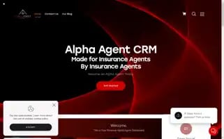Alphaagentcrm.com Screenshot 2024-07-08 12:53:56
