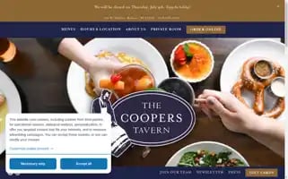 Thecooperstavern.com Screenshot 2024-07-04 17:33:10