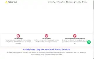 Alldailytours.com Screenshot 2024-04-19 05:43:28